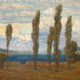 Helene Funke - Landschaft mit Pappeln