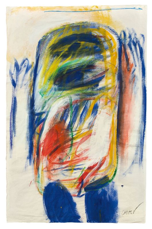 Antes_Ohne Titel Zeichnung Horst Antes