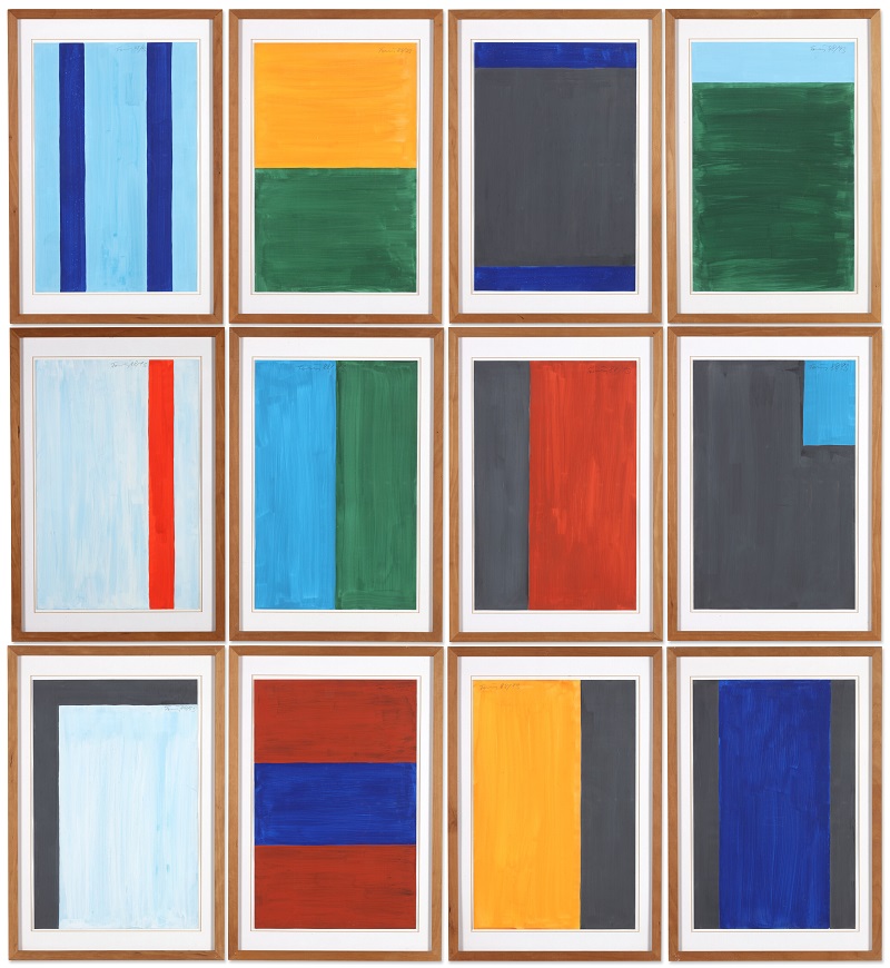 Werke von Günther Förg sehr gut verkauft Höchstpreis für Günther Förg